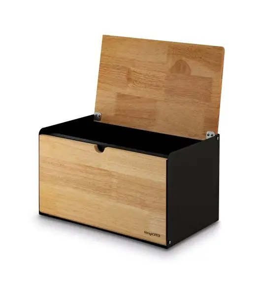 KÖNIGHOFFER VITRUM Chlebak z deską 35,5 cm / 2w1 / drewno bambusowe