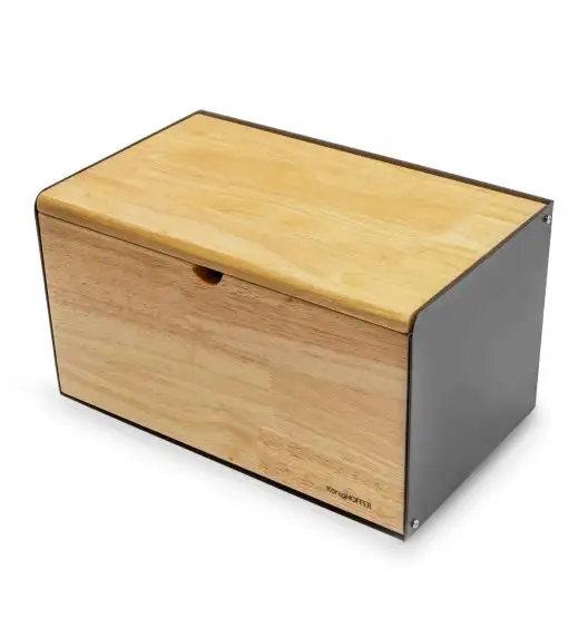 KÖNIGHOFFER VITRUM Chlebak z deską 35,5 cm / 2w1 / drewno bambusowe