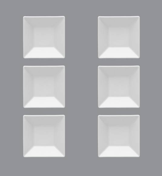 LUBIANA CLASSIC Komplet Salaterka 14,5 cm / 6 el / 6 os 