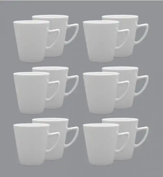 LUBIANA CLASSIC Komplet Kubek 400 ml / 12 el / 12 os 