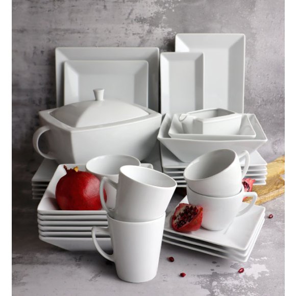 LUBIANA CLASSIC Serwis obiadowo-kawowy 12 os / 78 el