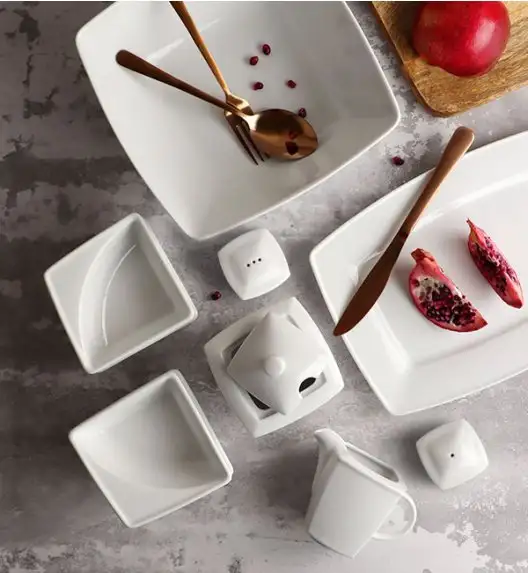 LUBIANA CLASSIC Serwis obiadowo-kawowy 18 os / 100 el 