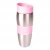 AMBITION GARDEN Kubek termiczny 400 ml / różowy / stal nierdzewna