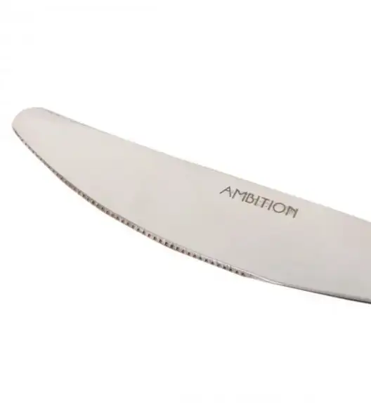 AMBITION NAPOLI Sztućce Noże obiadowe 2 el dla 2 osób / zawieszka / połysk 
