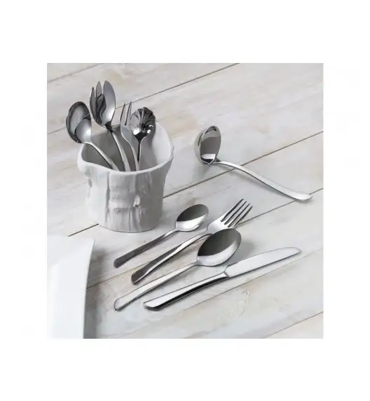 AMBITION Wave Sztućce Komplet 3 widelców obiadowych dla 3 osób na zawieszce / połysk