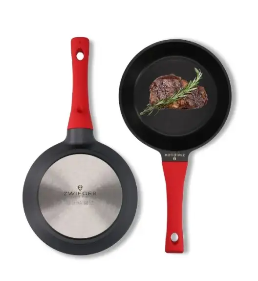 ZWIEGER OBSIDIAN Patelnia 20 cm GREBLON non- stick