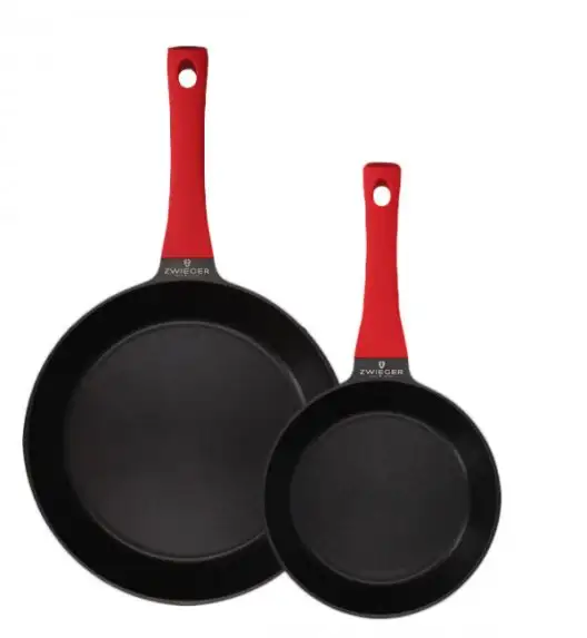 ZWIEGER OBSIDIAN Zestaw patelni z powłoką GREBLON non- stick / 20, 28 cm