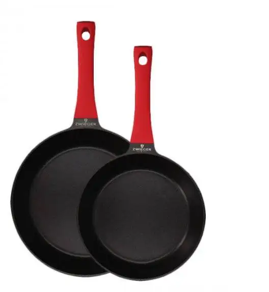 ZWIEGER OBSIDIAN Komplet patelni z powłoką GREBLON non- stick/ 24, 28 cm