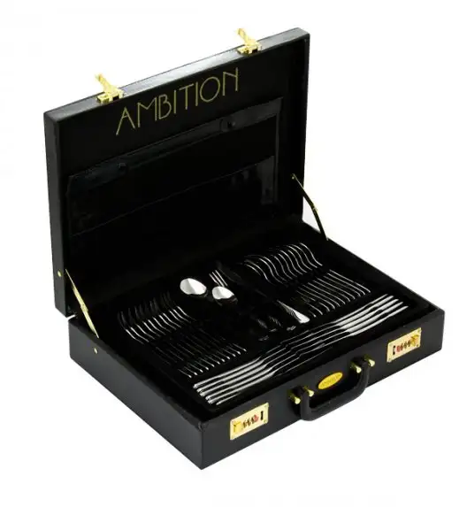 AMBITION NAPOLI Sztućce Komplet 84 elementy / 12 osób