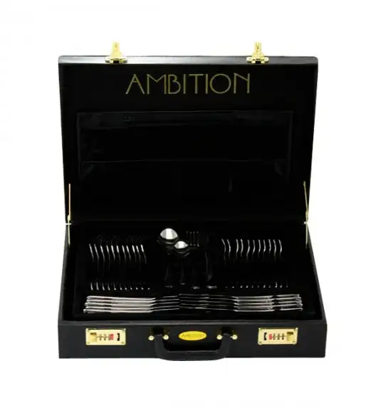 AMBITION NAPOLI Sztućce Komplet 84 elementy / 12 osób