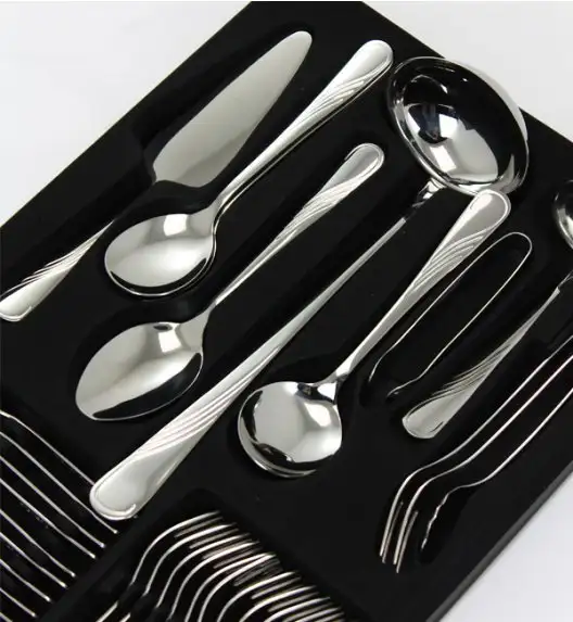 AMBITION NAPOLI Sztućce Komplet 84 elementy / 12 osób