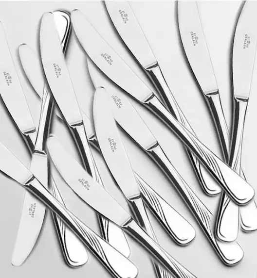 GERLACH Celestia Sztućce 12x nóż obiadowy LUZ / połysk