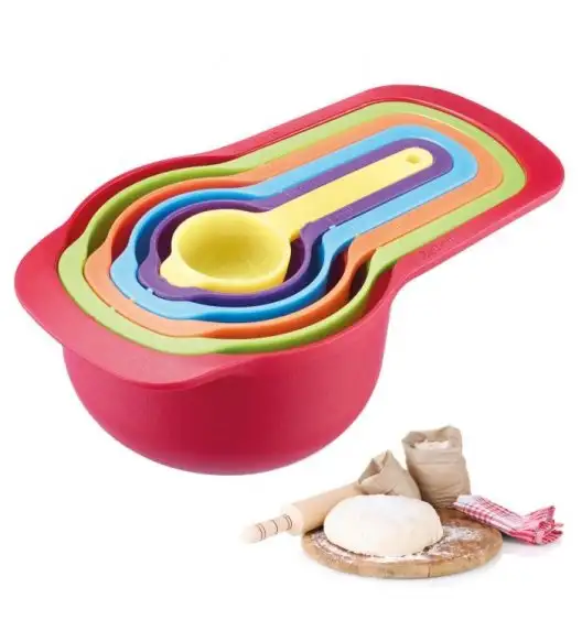 WESTMARK MATRIOSHKA Komplet kolorowych miarek kuchennych / 6 elementów