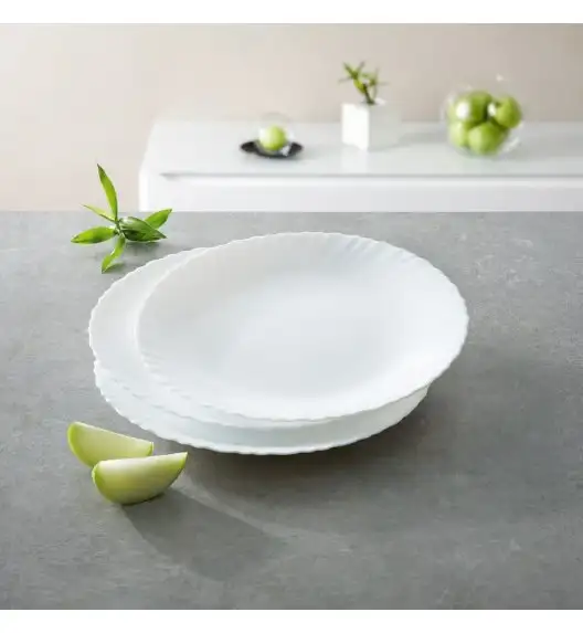 LUMINARC FESTON Komplet obiadowy 18 el dla 6 os / Szkło hartowane