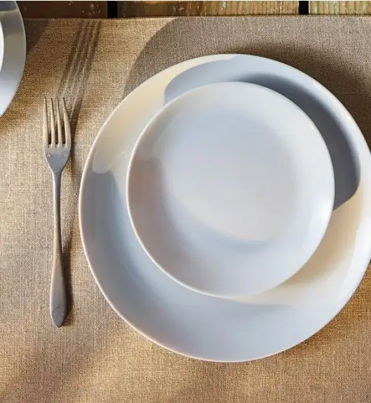 LUMINARC DIWALI GRANIT Komplet obiadowy 18 el dla 6 os / Szkło hartowane