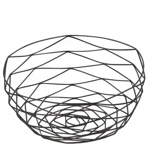 TADAR GEO Koszyk na owoce / czarny
