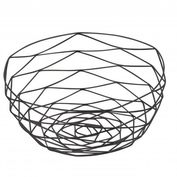 TADAR GEO Koszyk na owoce / czarny