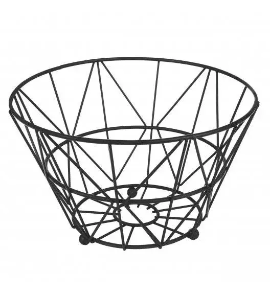 TADAR TULUM Koszyk na owoce / czarny