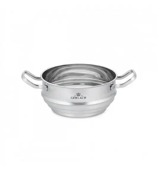 GERLACH SIMPLE Komplet Garnki z pokrywkami 9 el + Gerlach Ambiente Garnek 7 L + patelnie Granitex 20, 28 cm 