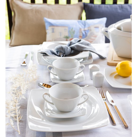 LUBIANA CELEBRATION 60 x Bulionówka 300 ml + spodek 16,5 cm 