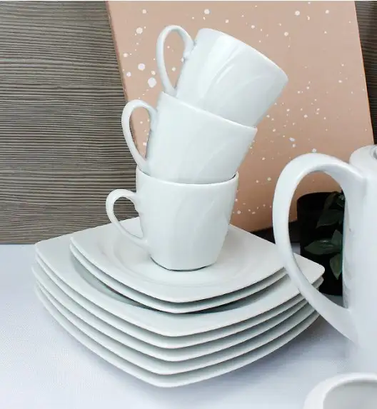 LUBIANA CELEBRATION 60 x Filiżanka 200 ml + spodek 14,5 cm / porcelana