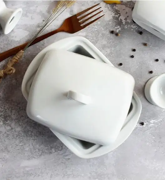 LUBIANA VICTORIA Maselnica 17 x 12 cm + pokrywka / 2 el