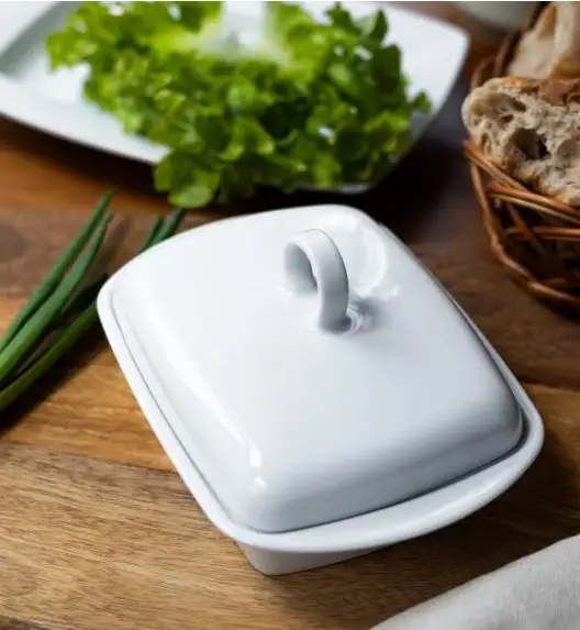 LUBIANA VICTORIA Maselnica 17 x 12 cm + pokrywka / 2 el