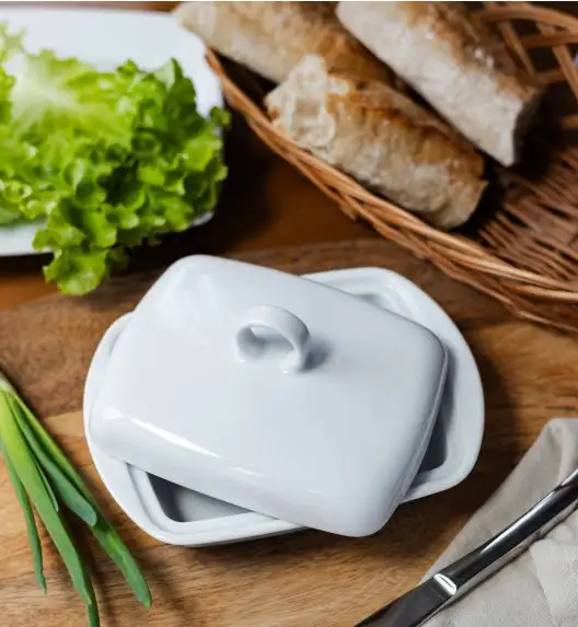 LUBIANA VICTORIA Maselnica 17 x 12 cm + pokrywka / 2 el