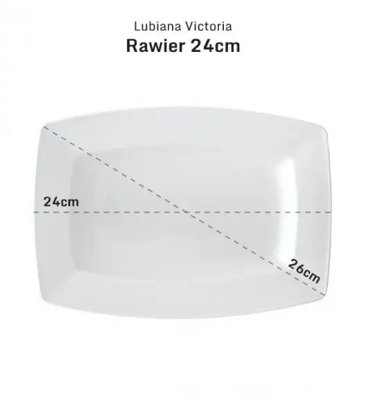 LUBIANA VICTORIA 30 x Rawierka 24 cm 