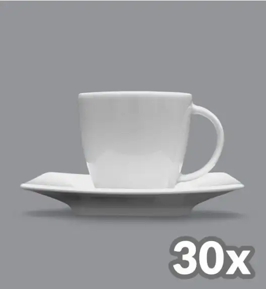 LUBIANA VICTORIA 30 x Filiżanka 200 ml + spodek / porcelana