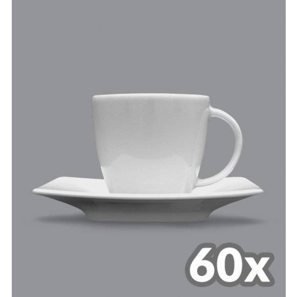 LUBIANA VICTORIA 60 x Filiżanka 200 ml + spodek / porcelana