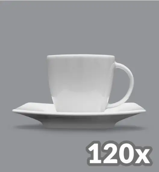 LUBIANA VICTORIA 120 x Filiżanka 200 ml + spodek / porcelana