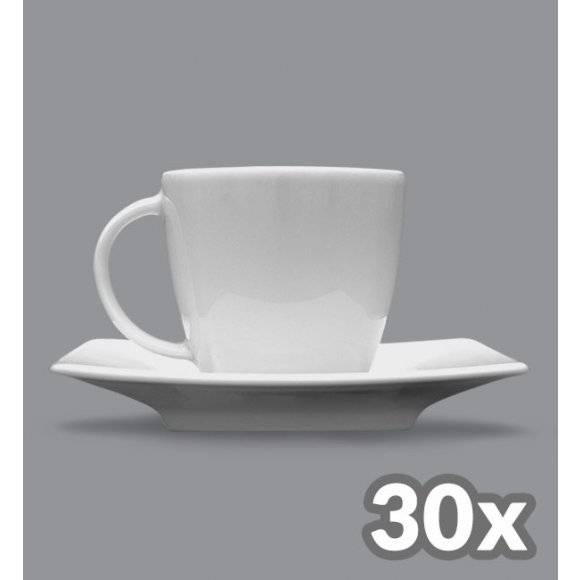 LUBIANA VICTORIA 30 x Filiżanka 250 ml + spodek / porcelana