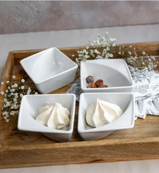 LUBIANA VICTORIA 12 x Naczynie do przystawek 10 x 10 cm