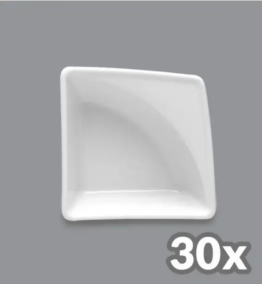 LUBIANA VICTORIA 30 x Naczynie do przystawek 10 x 10 