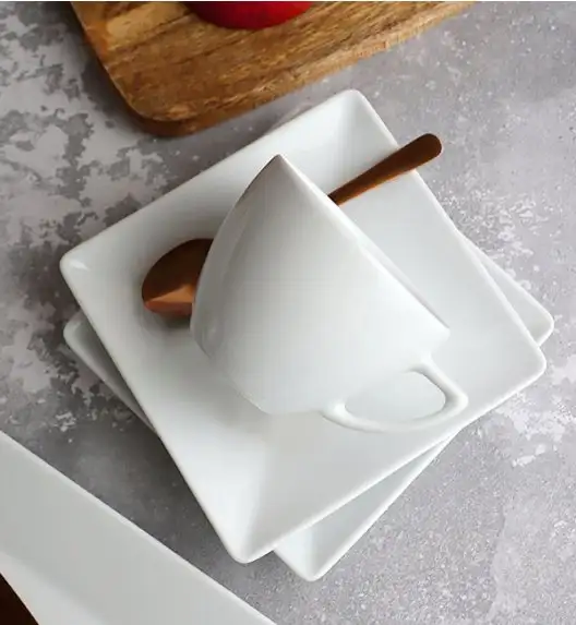 LUBIANA CLASSIC 30 x Filiżanka 280 ml + spodek 15 cm / porcelana