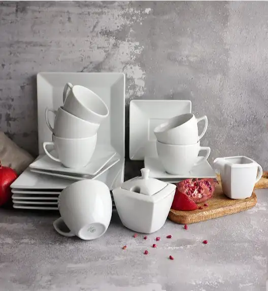 LUBIANA CLASSIC Serwis kawowy 12 os / 39 el 