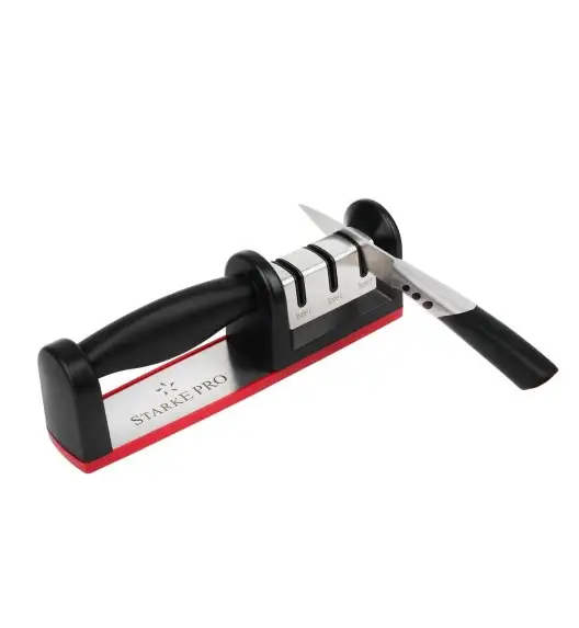 STARKE PRO Diamentowa ostrzałka do noży / 3 stopnie ostrzenia / stal nierdzewna