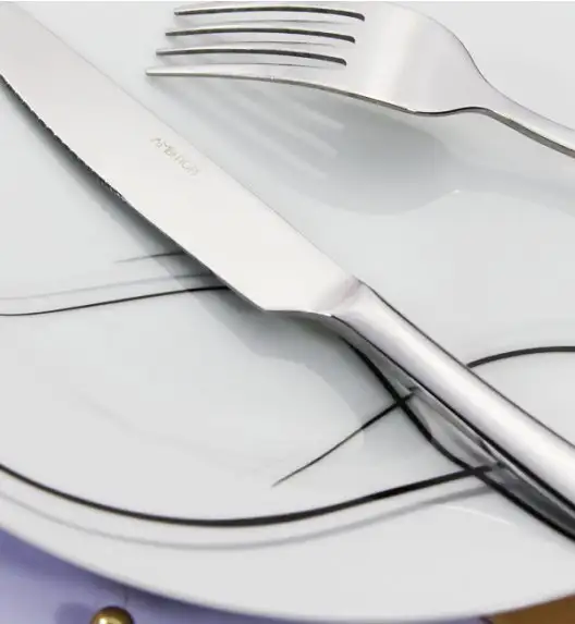 AMBITION Wave Sztućce Komplet 50 el pudełko / połysk / 12 os