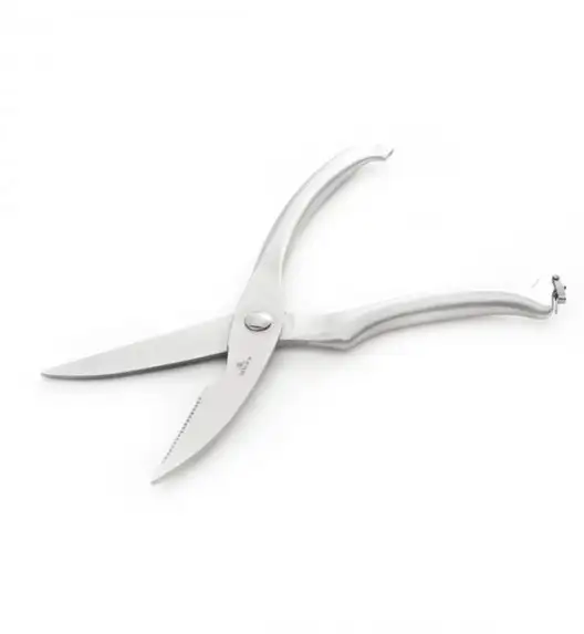 GERLACH SMART GREY Komplet 5 noży w bloku + nożyce do drobiu + deska dębowa