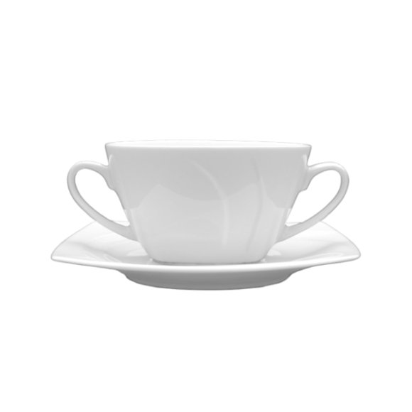 LUBIANA CELEBRATION Bulionówka 300 ml + spodek 16,5 cm / 2 el 