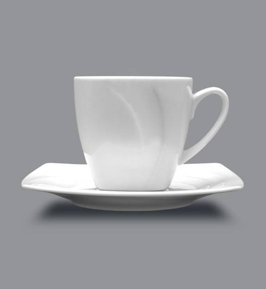 LUBIANA CELEBRATION Filiżanka 200 ml + spodek 14,5 cm / 2 el / porcelana