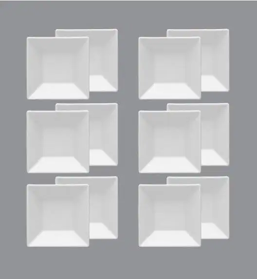 LUBIANA CLASSIC Komplet 12 x salaterka 18 cm / porcelana