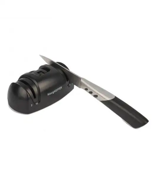 KONIGHOFFER WENDY Ostrzałka do noży diamentowa dwustopniowa / black