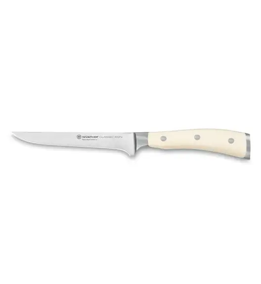 WÜSTHOF CLASSIC IKON CREME Nóż do trybowania 14 cm / stal kuta