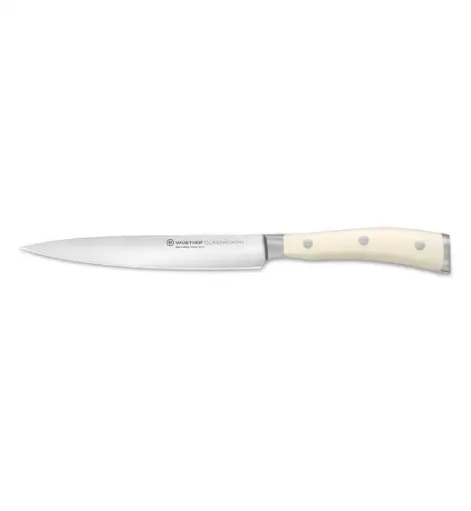 WÜSTHOF CLASSIC IKON CREME Nóż kuchenny uniwersalny 16 cm / stal kuta
