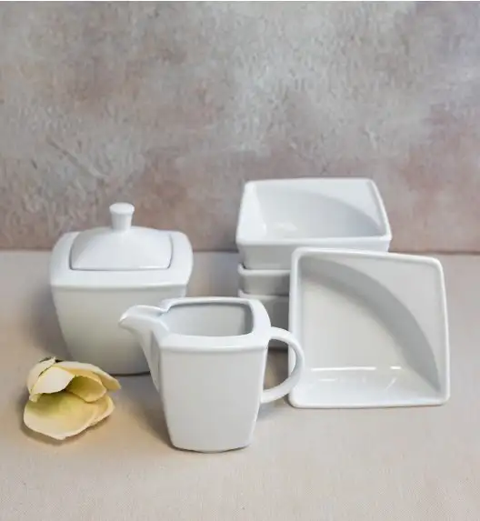 LUBIANA VICTORIA Komplet 8 dodatków serwingowych / porcelana