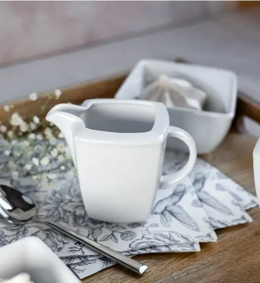 LUBIANA VICTORIA Komplet 8 dodatków serwingowych / porcelana