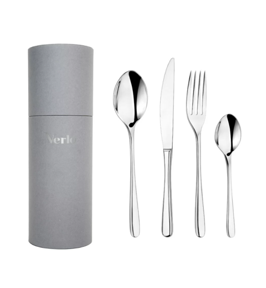VERLO LUI Sztućce Komplet 24 elementy dla 6 osób / połysk