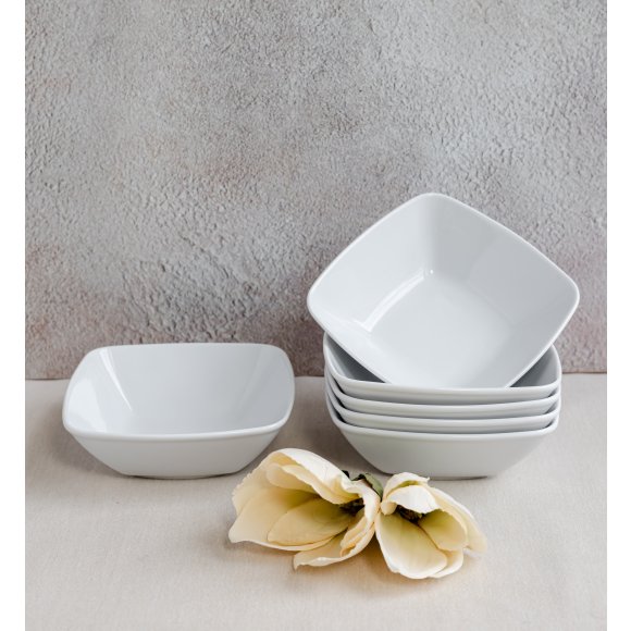 LUBIANA VICTORIA 6 x Salaterka 13 cm 